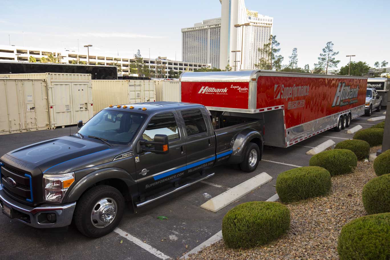 F350 Behind the scenes at SEMA