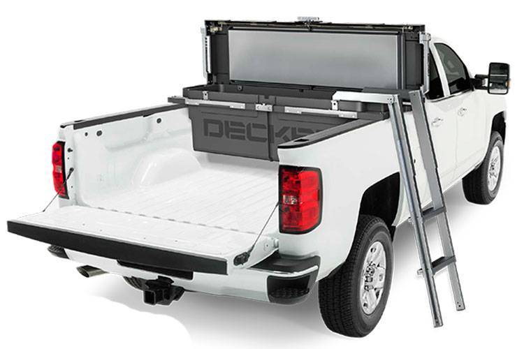 DECKED 2022Current Tundra Truck Tool Box Full Depth With Ladder