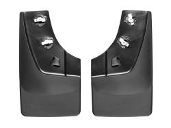 WeatherTech - WeatherTech 120036 No-Drill DigitalFit Rear Mud Flaps