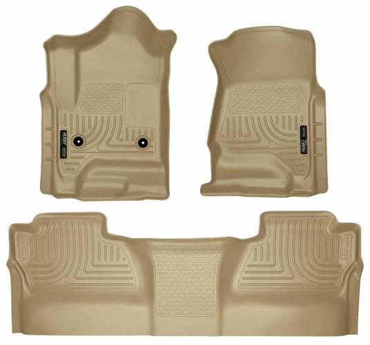 Husky Liners - Husky Liners 98233 WeatherBeater Front and Rear Floor Liner Set