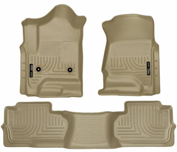 Husky Liners - Husky Liners 98243 WeatherBeater Front and Rear Floor Liner Set