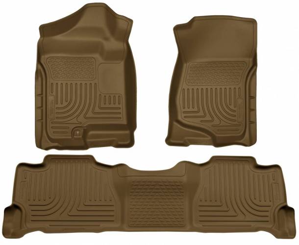 Husky Liners - Husky Liners 98253 WeatherBeater Front and Rear Floor Liner Set