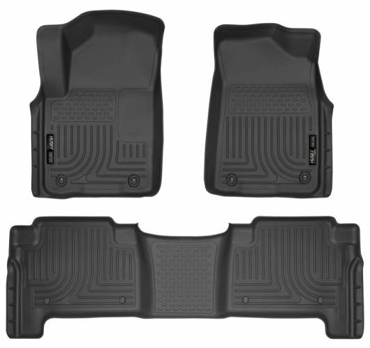 Husky Liners - Husky Liners 98611 WeatherBeater Front and Rear Floor Liner Set