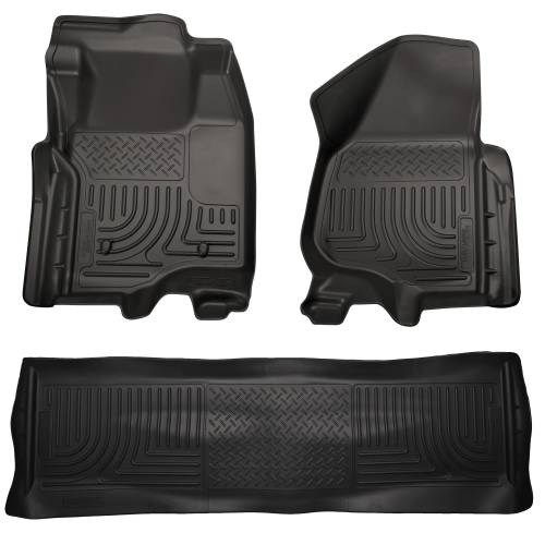 Husky Liners - Husky Liners 98711 WeatherBeater Front and Rear Floor Liner Set