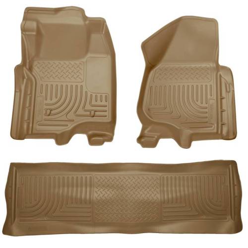 Husky Liners - Husky Liners 98713 WeatherBeater Front and Rear Floor Liner Set