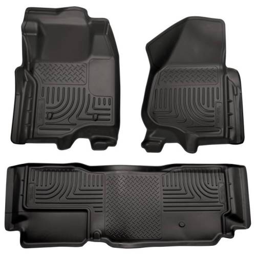 Husky Liners - Husky Liners 98721 WeatherBeater Front and Rear Floor Liner Set