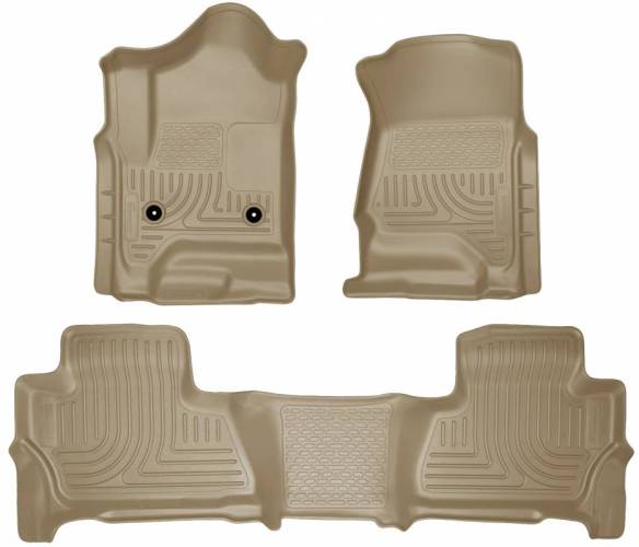 Husky Liners - Husky Liners 99213 WeatherBeater Front and Rear Floor Liner Set