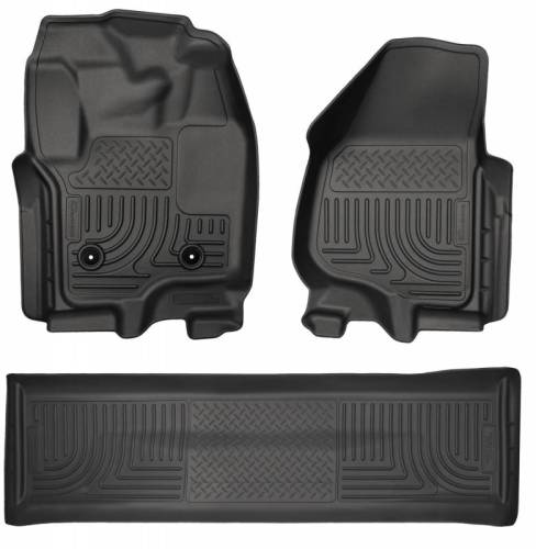 Husky Liners - Husky Liners 99711 WeatherBeater Front and Rear Floor Liner Set