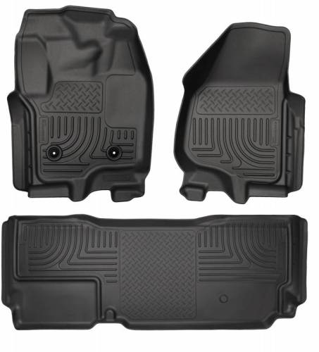 Husky Liners - Husky Liners 99721 WeatherBeater Front and Rear Floor Liner Set