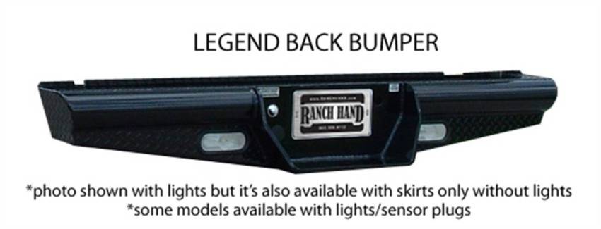 Ranch Hand - Ranch Hand BBC008BLS Legend Series Rear Bumper