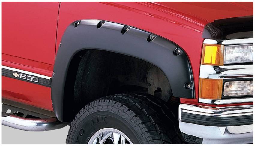 Bushwacker - Bushwacker 40061-02 Pocket Style Fender Flares Front Fender Flare