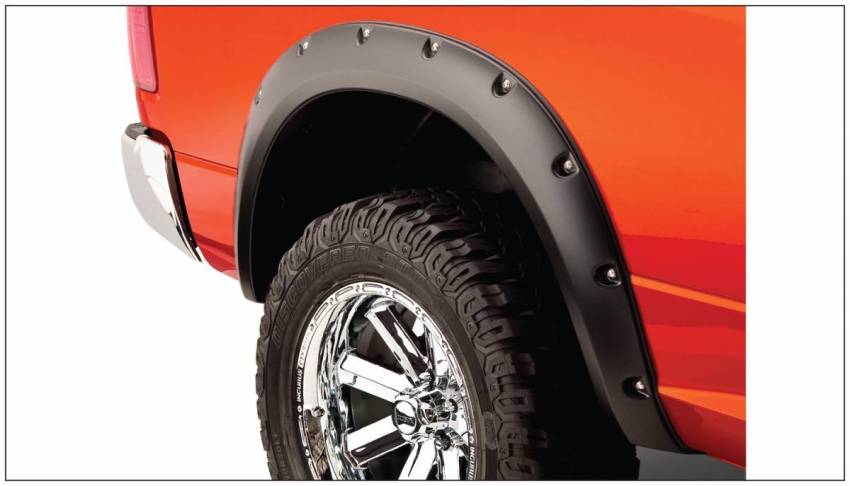 Bushwacker - Bushwacker 50038-02 Pocket Style Fender Flares Rear Fender Flare