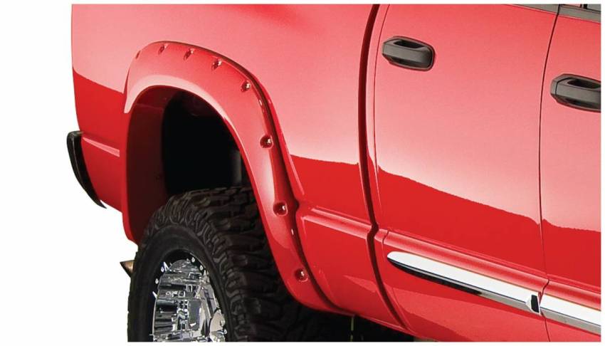Bushwacker - Bushwacker 50018-02 Pocket Style Fender Flares Rear Fender Flare