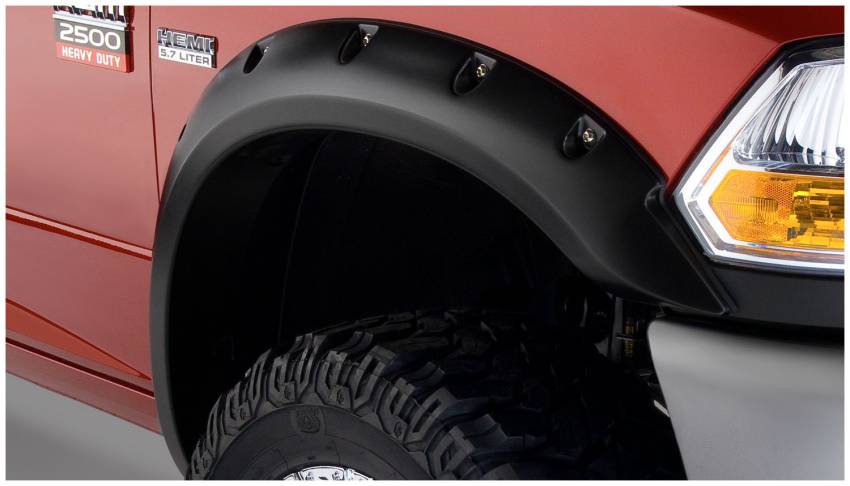 Bushwacker - Bushwacker 50047-02 Pocket Style Fender Flares Front Fender Flare