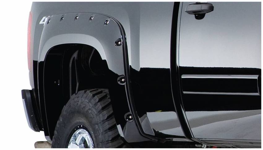 Bushwacker - Bushwacker 40092-02 Pocket Style Fender Flares Rear Fender Flare
