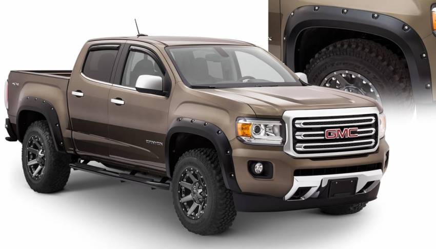 Bushwacker - Bushwacker 40971-02 Pocket Style Fender Flares Front and Rear Fender Flare