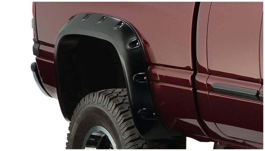 Bushwacker - Bushwacker 50030-02 Pocket Style Fender Flares Rear Fender Flare
