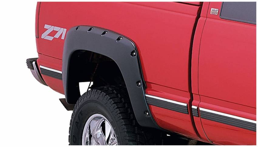 Bushwacker - Bushwacker 40062-02 Pocket Style Fender Flares Rear Fender Flare