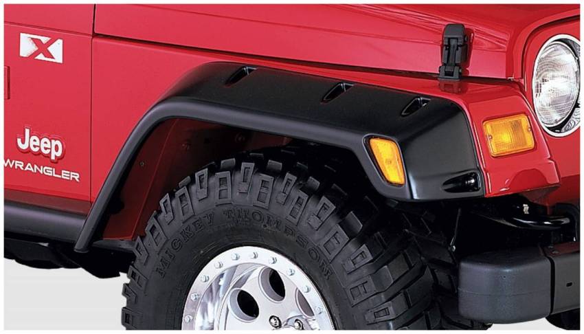 Bushwacker - Bushwacker 10029-07 Pocket Style Fender Flares Front Fender Flare