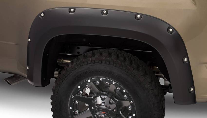 Bushwacker - Bushwacker 40142-02 Pocket Style Fender Flares Rear Fender Flare