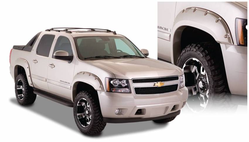 Bushwacker - Bushwacker 40932-02 Pocket Style Fender Flares Front and Rear Fender Flare