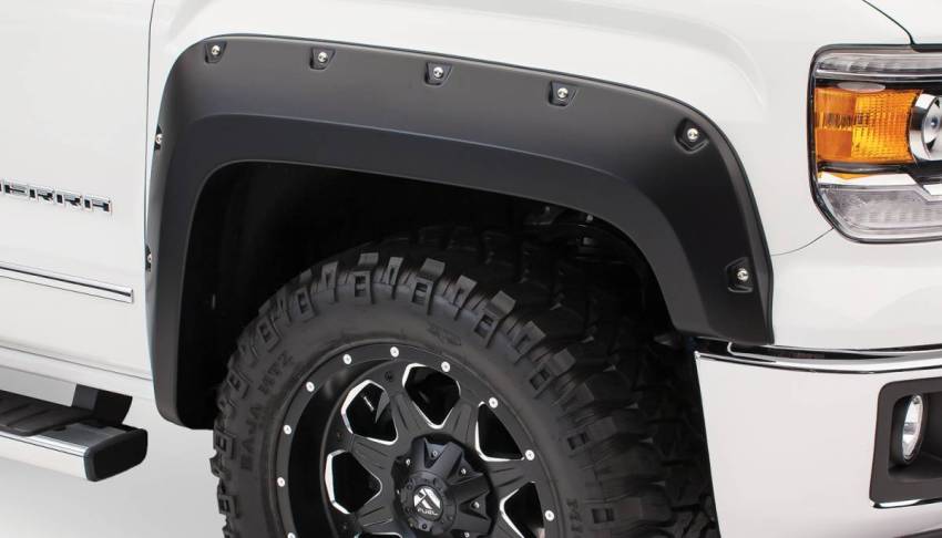 Bushwacker - Bushwacker 40147-02 Pocket Style Fender Flares Front Fender Flare