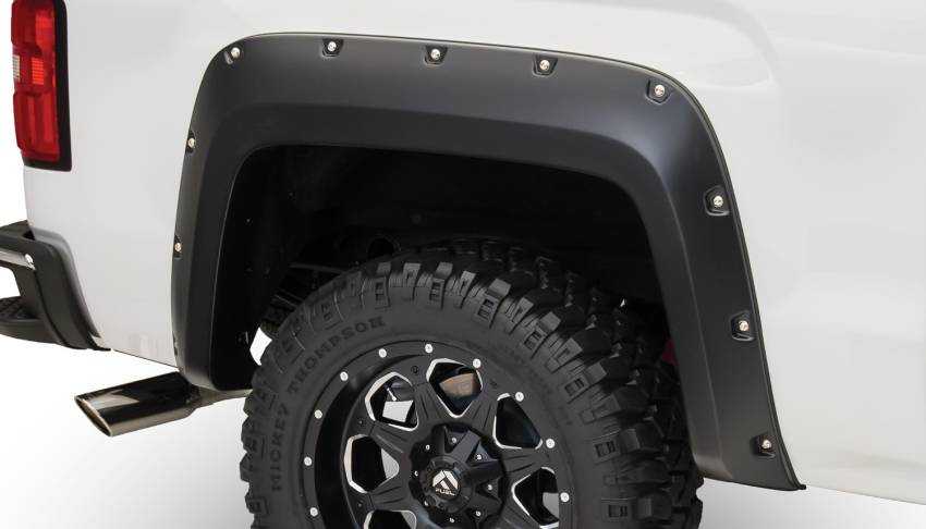 Bushwacker - Bushwacker 40122-02 Pocket Style Fender Flares Rear Fender Flare