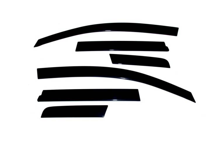Auto Ventshade - Auto Ventshade 896007 Ventvisor Low Profile Deflector 6 pc. Side Window Vent