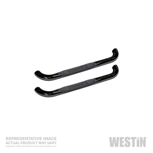 Westin - Westin 23-2345 E-Series 3 in. Round Cab Length Step Bar