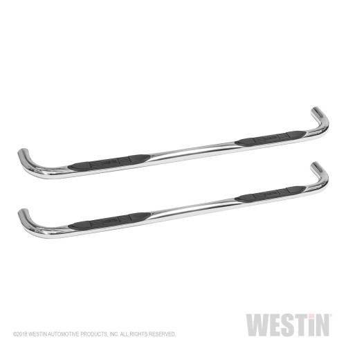 Westin - Westin 23-4080 E-Series 3 in. Round Cab Length Step Bar