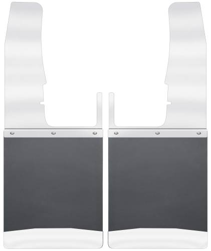 Husky Liners - Husky Liners 17098 Kick Back Front Mud Flaps