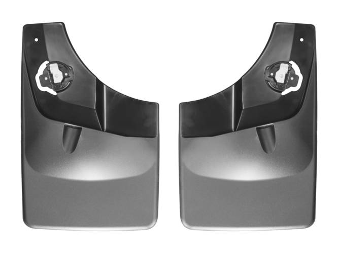 WeatherTech - WeatherTech 120044 No-Drill DigitalFit Rear Mud Flaps