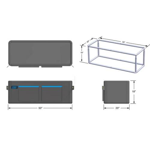 Tonneau Buddy - Tonneau Buddy HD Mid Size TBMSHD