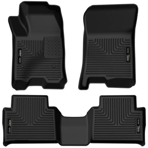 Husky Liners - Husky Liners 54978 X-act Contour Front and Rear Floor Mat Combo Set