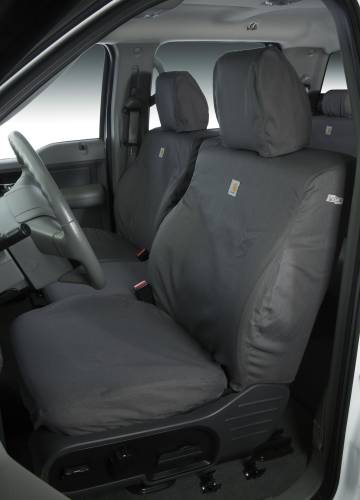 Covercraft - Covercraft Carhartt SeatSaver Front Row - Carhartt Gravel SSC3489CAGY