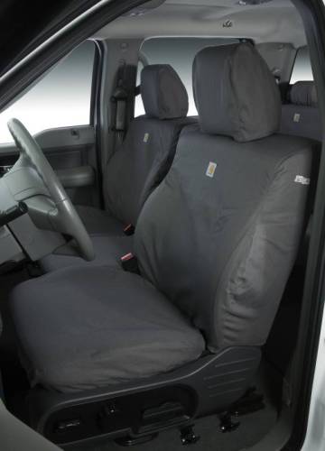 Covercraft - Covercraft Carhartt SeatSaver Front Row - Carhartt Gravel SSC3498CAGY