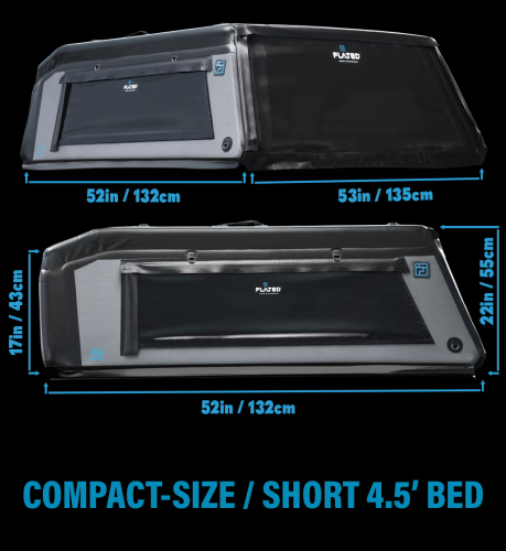 Flated - Air-Topper Mid-Size 4.5ft-Short Bed AIRTOP-COMP1-24
