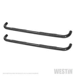 Westin - Westin 23-4085 E-Series 3 in. Round Cab Length Step Bar - Image 2