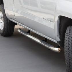 Westin - Westin 23-3820 E-Series 3 in. Round Cab Length Step Bar - Image 3