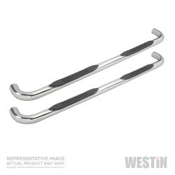 Westin - Westin 23-4020 E-Series 3 in. Round Cab Length Step Bar - Image 2