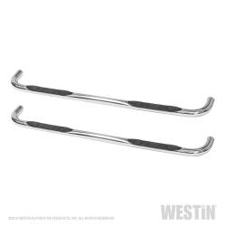 Westin - Westin 23-4080 E-Series 3 in. Round Cab Length Step Bar - Image 2