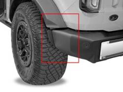 WeatherTech - WeatherTech 120140 No-Drill DigitalFit Rear Mud Flaps - Image 2