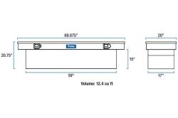 UWS - UWS Single Lid Deep Crossover Toolbox TBSD-69 - Image 1