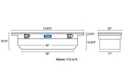 UWS - UWS Single Lid Low-Profile Deep Crossover Toolbox TBSD-72-A-LP - Image 1