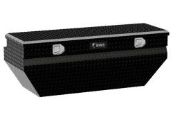 UWS - UWS 55in Black Aluminum Wedged & Notched Chest TBC-55-WN-BLK - Image 2