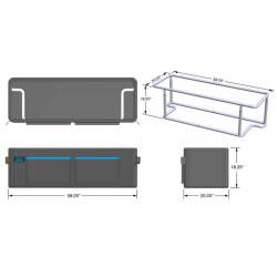 Tonneau Buddy - Tonneau Buddy HD Full Size TBS-2000 - Image 1