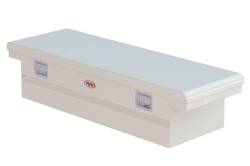 RKI - RKI C56LP Single Lid Crossover Compact Low Profile White Steel Tool Box - Image 1