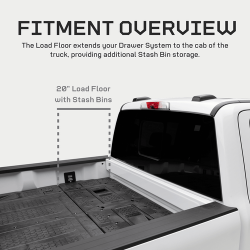 Decked - DECKED Truck Bed Organizer XF7LF Ford F150 8 Ft w/ Load Floor - Image 6